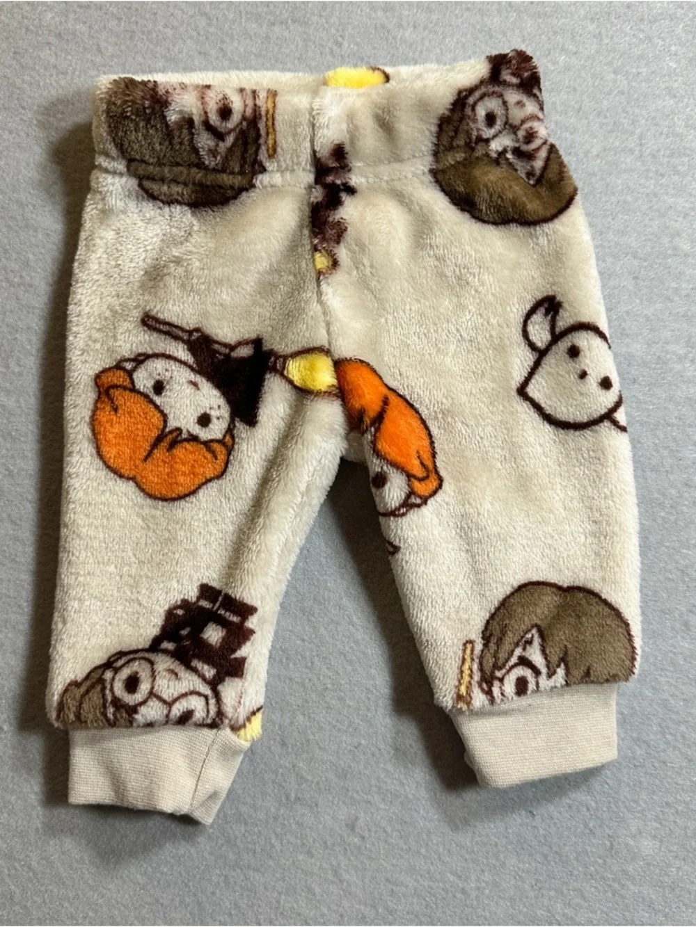 Harry Potter Infant Plush Outfit Set Newborn Owl Print Top Pants‎ NEW With Tags